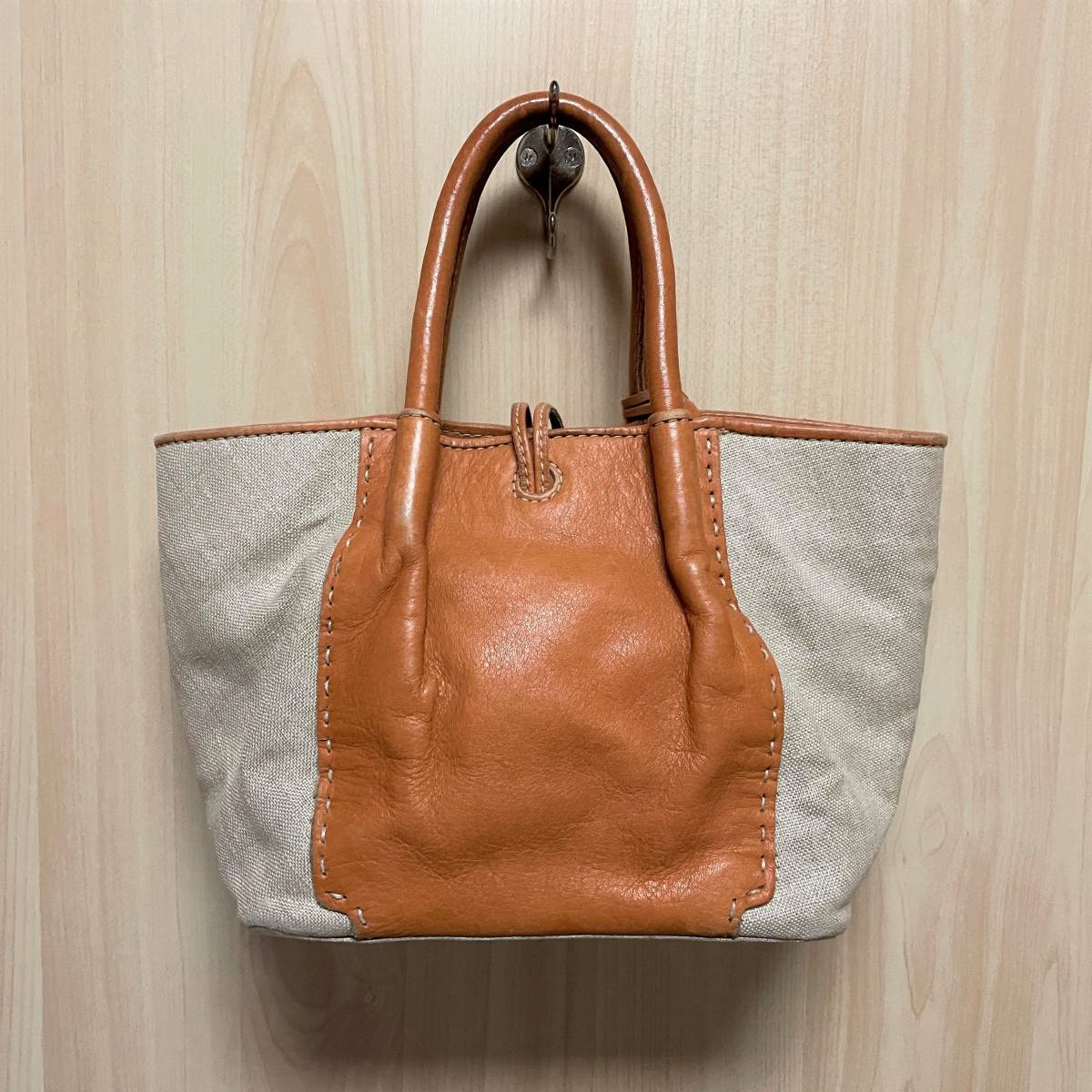 ゲンテン genten ポーチ付 スモールサイズ トートバッグ ハンドバッグ 