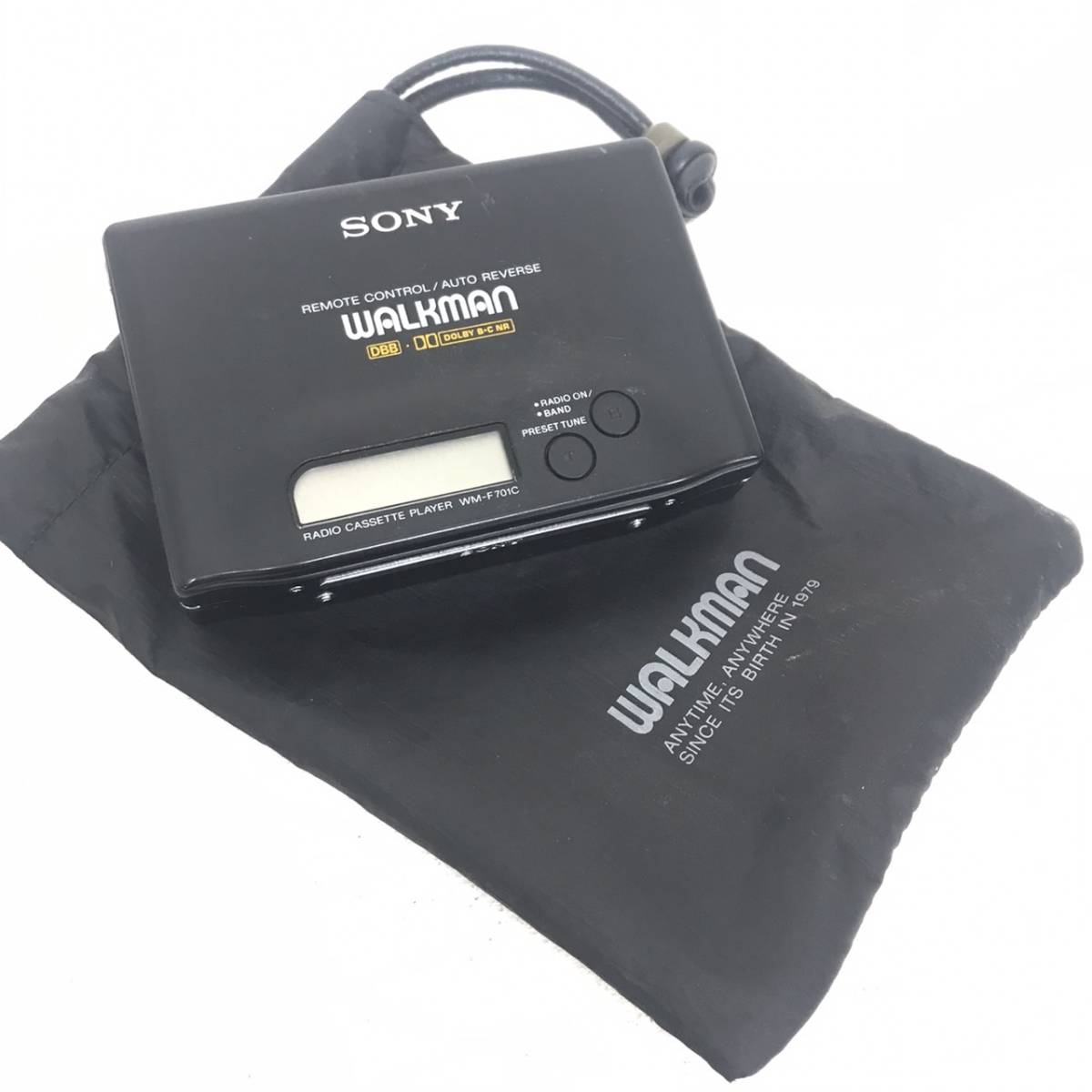 ソニー ウォークマン WM-F701C SONY WALKMAN 動作未確認のためジャンク