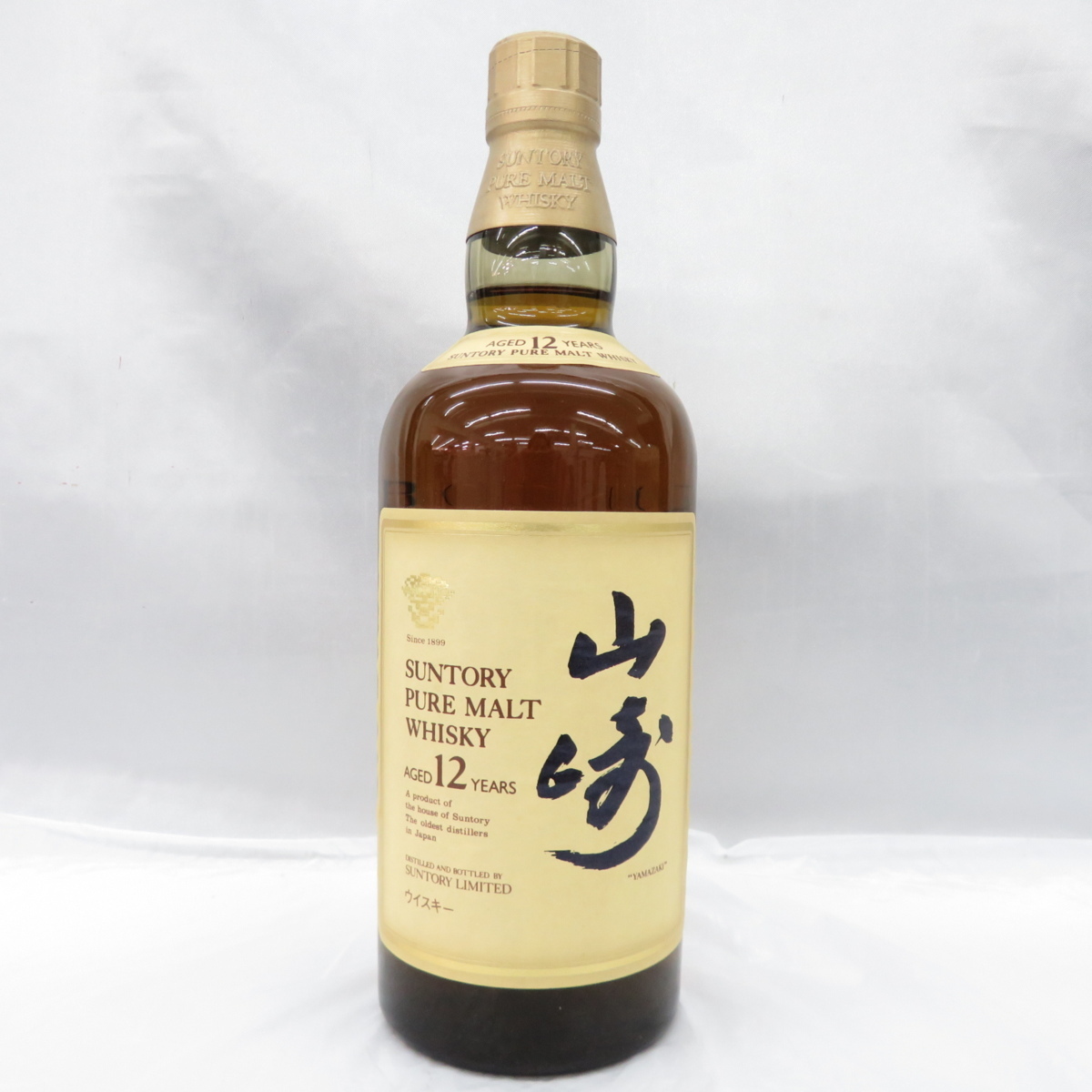 【未開栓】SUNTORY サントリー 山崎 12年 ピュアモルト ウイスキー 750ml 43% 10860473