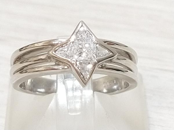 【プラチナダイヤ】Pt900 A ダイヤ0.41ct ＃11 リング レディースアクセサリー 指輪