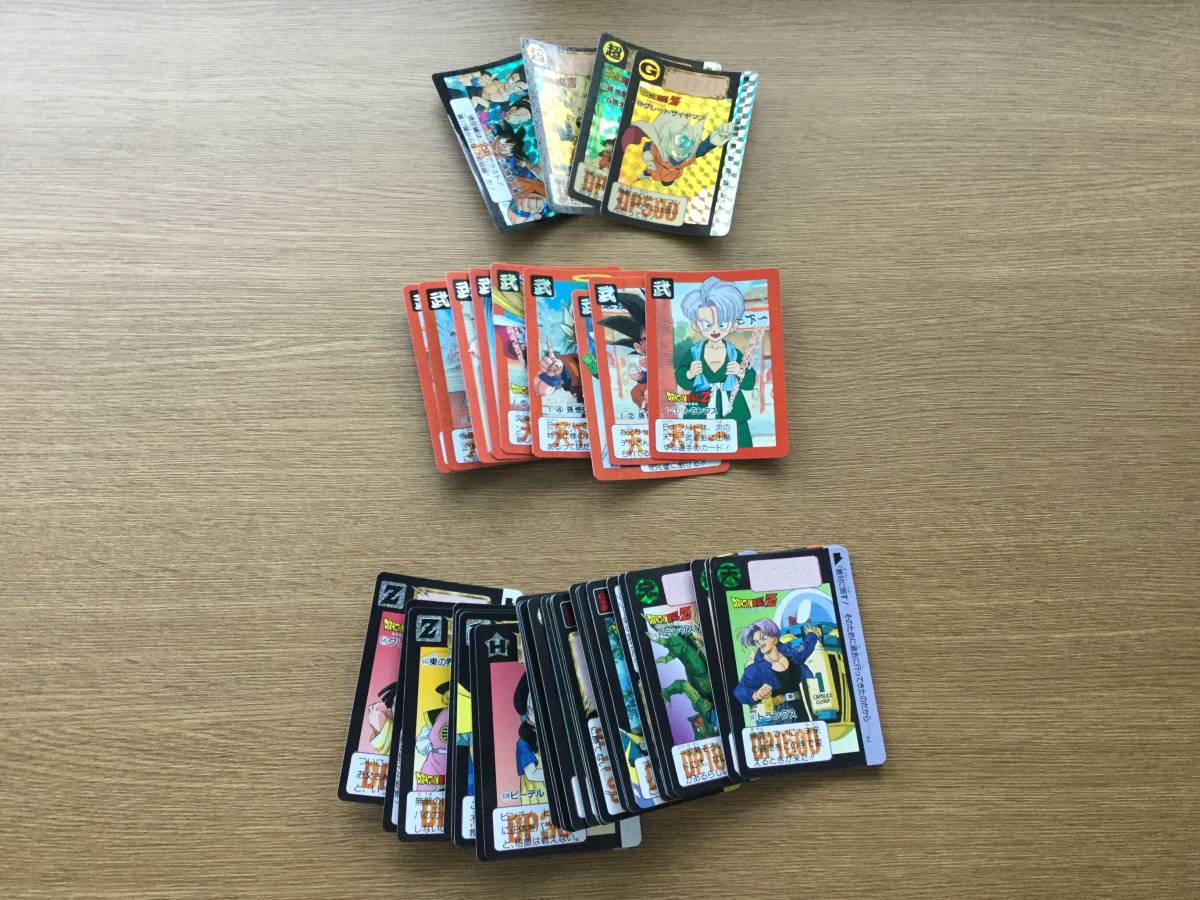 当時品】ドラゴンボールカードダス 本弾 キラ、プリズム 16枚まとめ