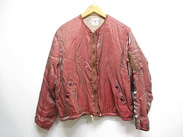 デザート dezert kids MA-1 ジップ ブルゾン L シャイニーレッド デザート dezert kids MA-1 ジップ ブルゾン L シャイニーレッド