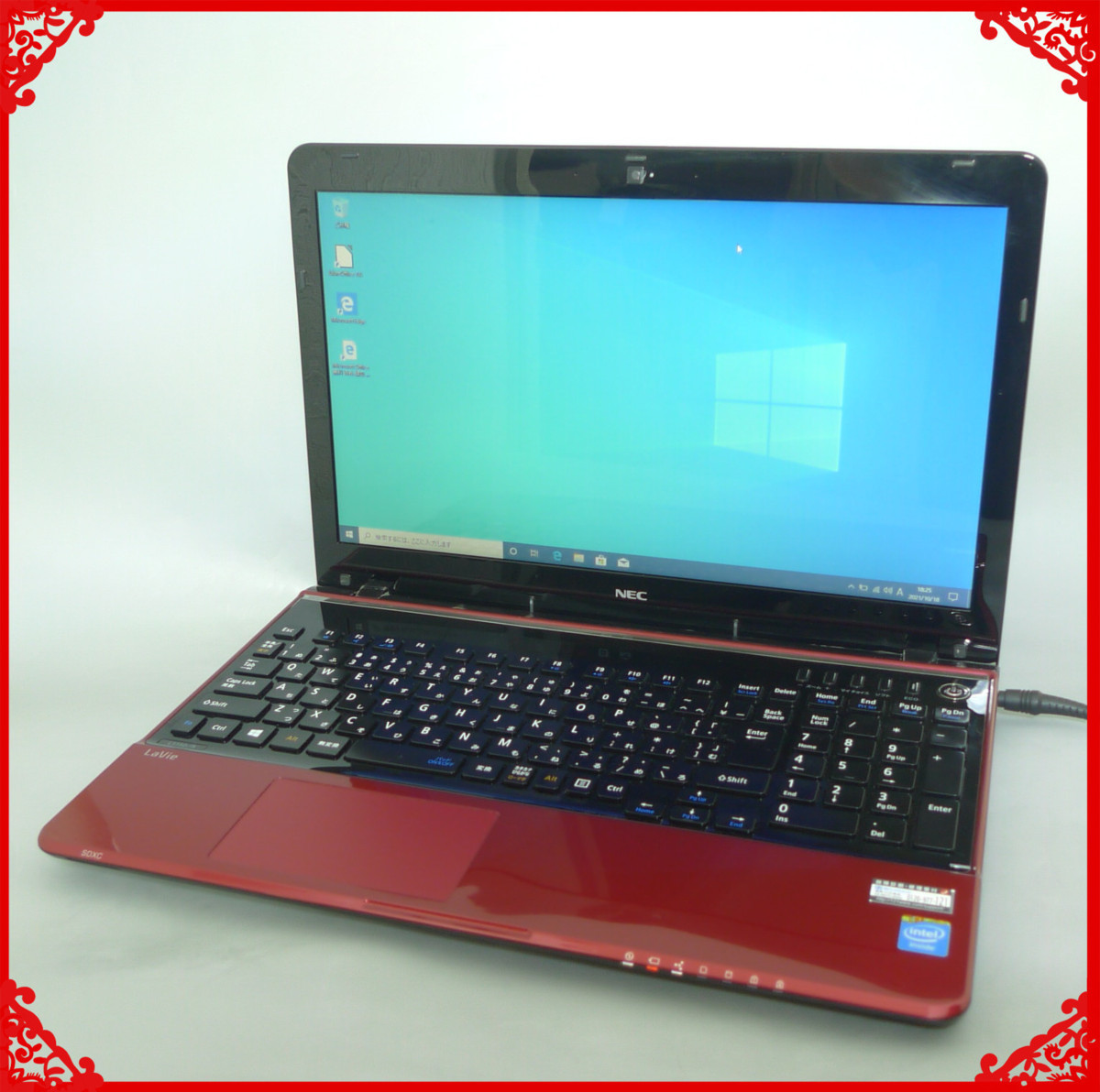 NEC LaVie S 赤色 中古 by Win10の通販 無線 4G カメラ LS150RSR-KS 