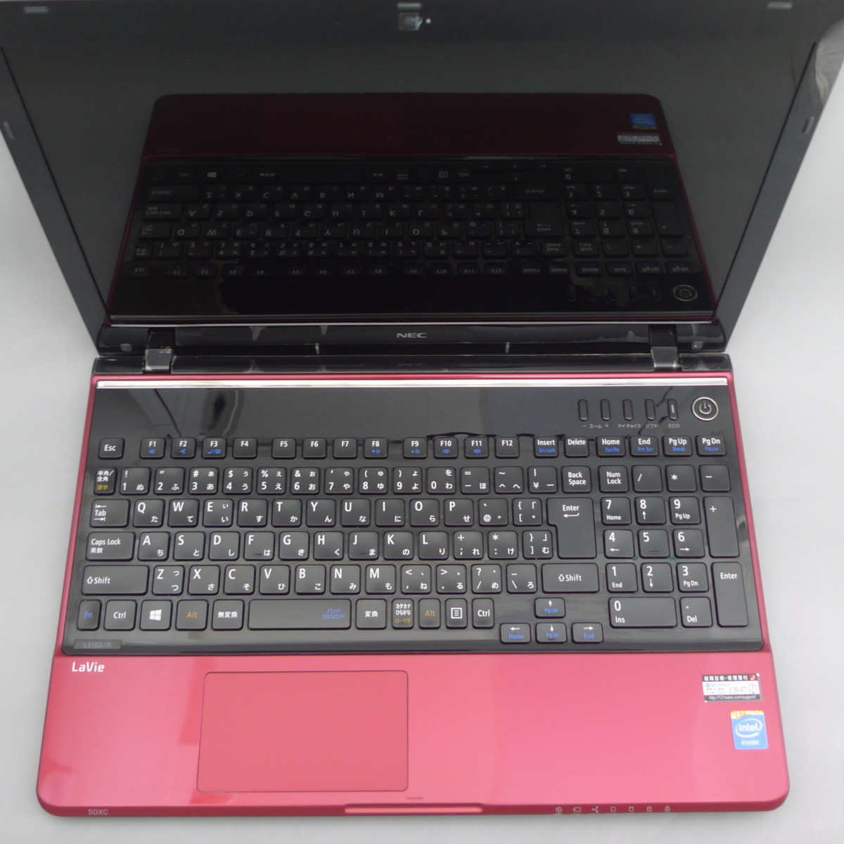 NEC LaVie S 赤色 中古 by Win10の通販 無線 4G カメラ LS150RSR-KS 