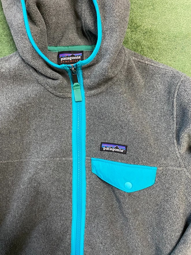Patagonia パタゴニア シンチラ Synchilla Jacket 中古 L サイズ レディース フリース Fleece ジャケット スナップ メンズS/M パーカー パタゴニア シンチラ SYNCHILLA 「Patagonia&frasl;パタゴニア アウター フーディー