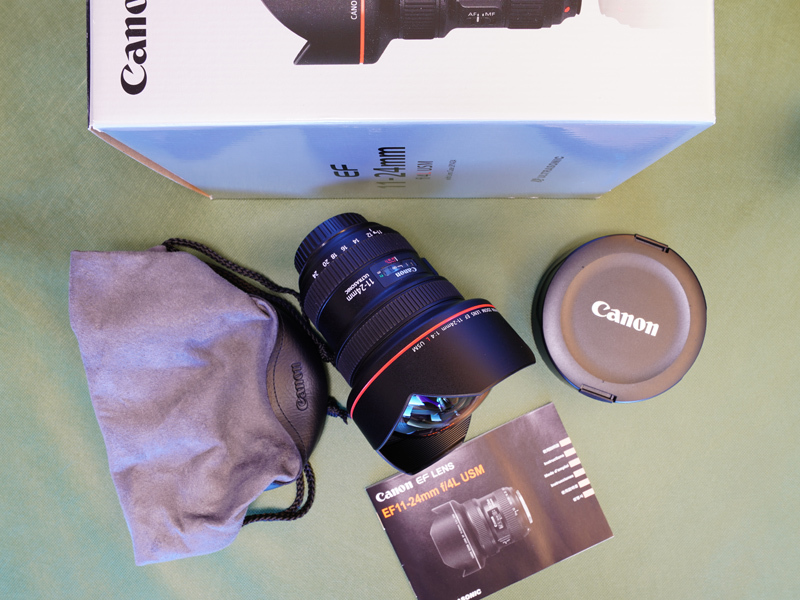 ○ 極上 CANON EF11-24mm F4L USM ワンオーナー超広角ズームレンズ