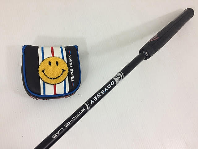 オデッセイ　パターTen トリプルトラック　 34inヘッドカバー付き オデッセイ トリプル トラック 0 34in ヘッドカバー付属 中古