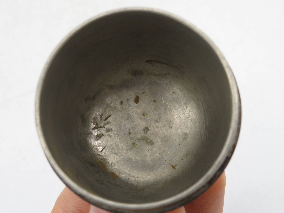 茶入 錫 小振 棗 古錫 茶壷 茶筒 唐物 錫製 無銘 煎茶