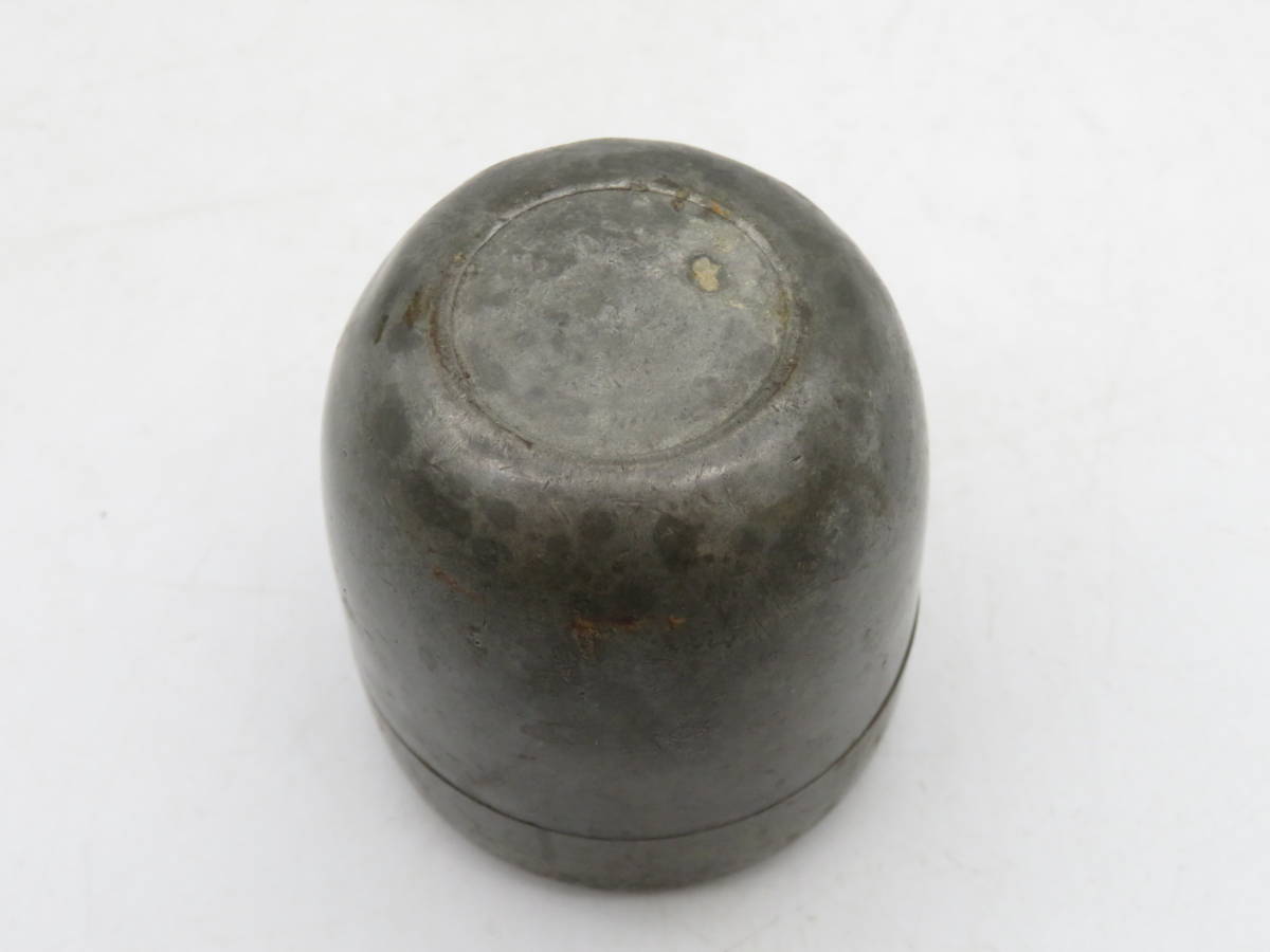 茶入 錫 小振 棗 古錫 茶壷 茶筒 唐物 錫製 無銘 煎茶