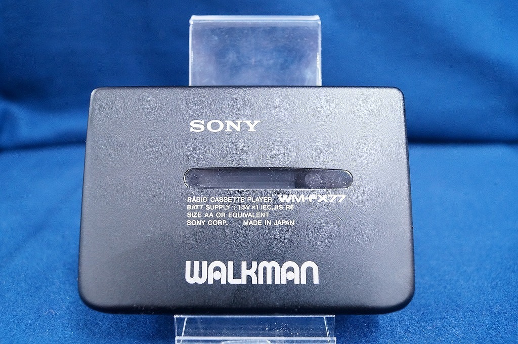 限定SALE ソニー SONY 整備品 ウォークマン WM-FX77(再生専用)｜売買されたオークション情報、yahooの商品情報をアーカイブ公開 - オークファン 再生専用