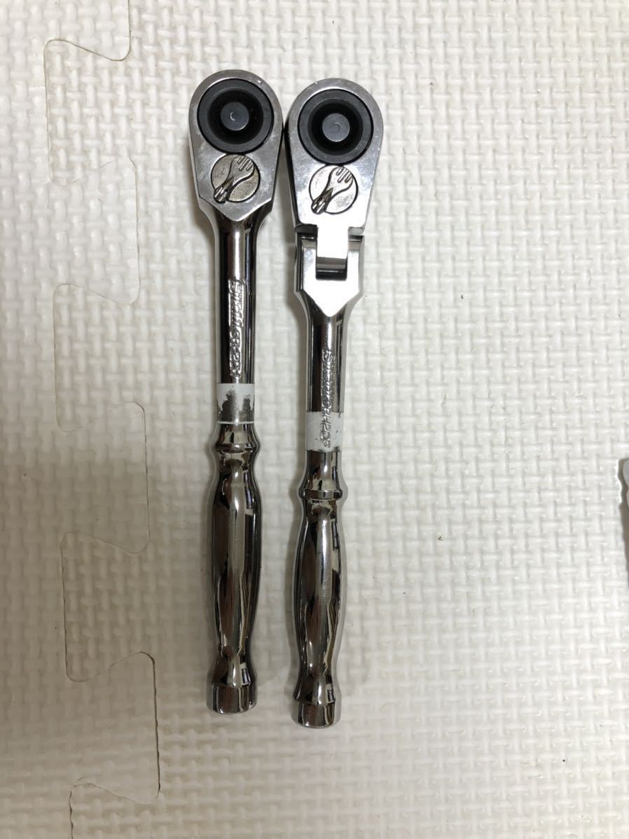 SK11・1/4フレックスラチェット ボックスセットラチェットハンドル 
