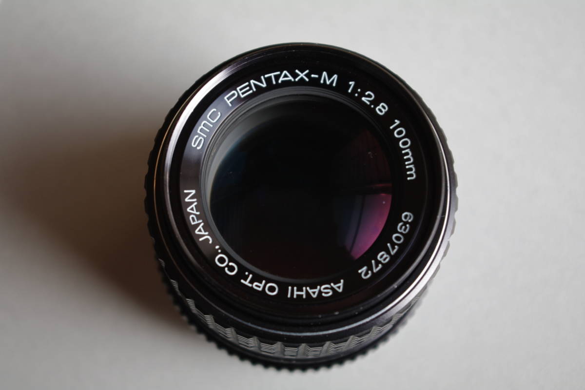100mm - F2.8 Pentax smc : SMC Pentax-M PENTAX-M Reviews Prime