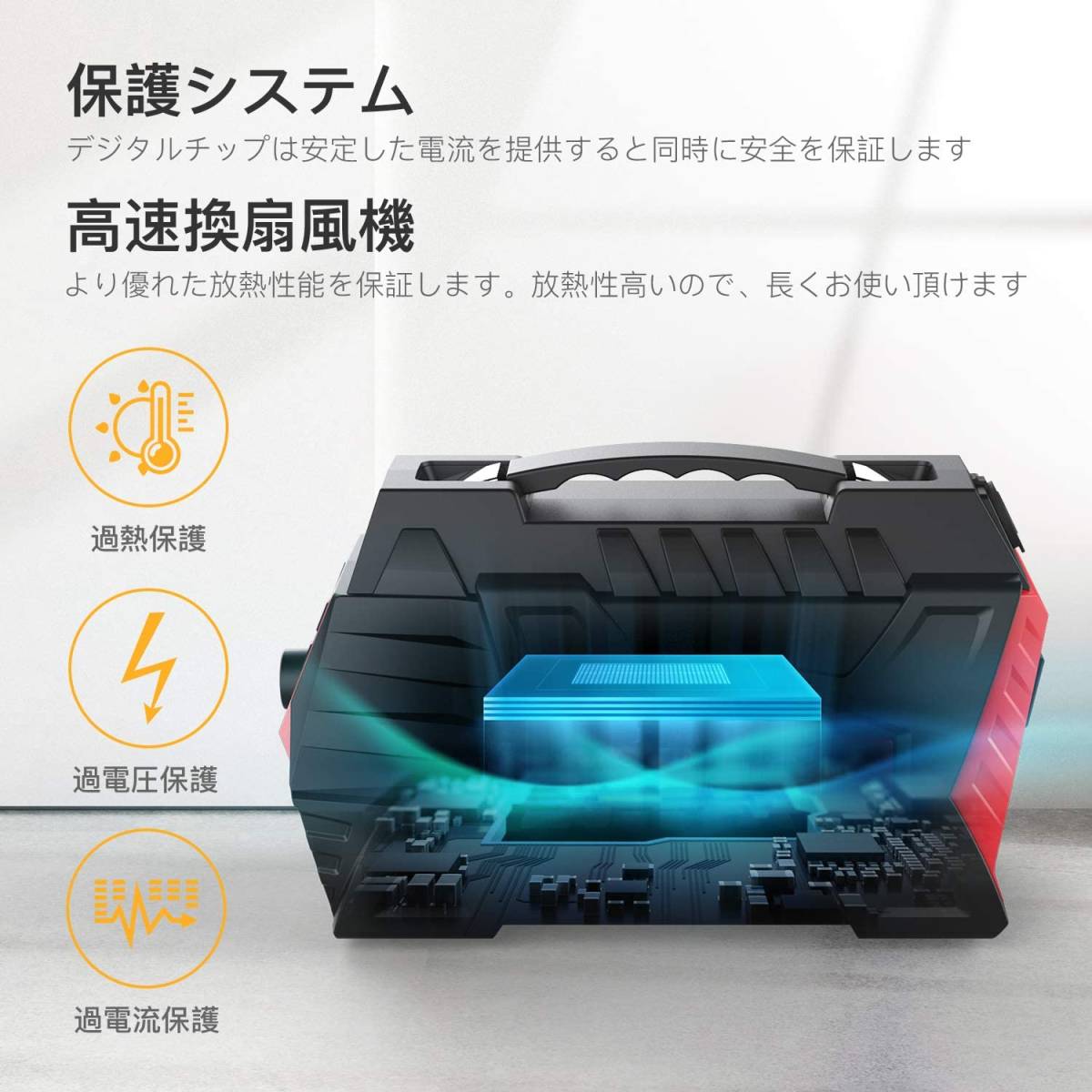 ポータブル電源 407Wh⁄110000mAh 大容量 小型軽量 純正弦波 ポータブル 