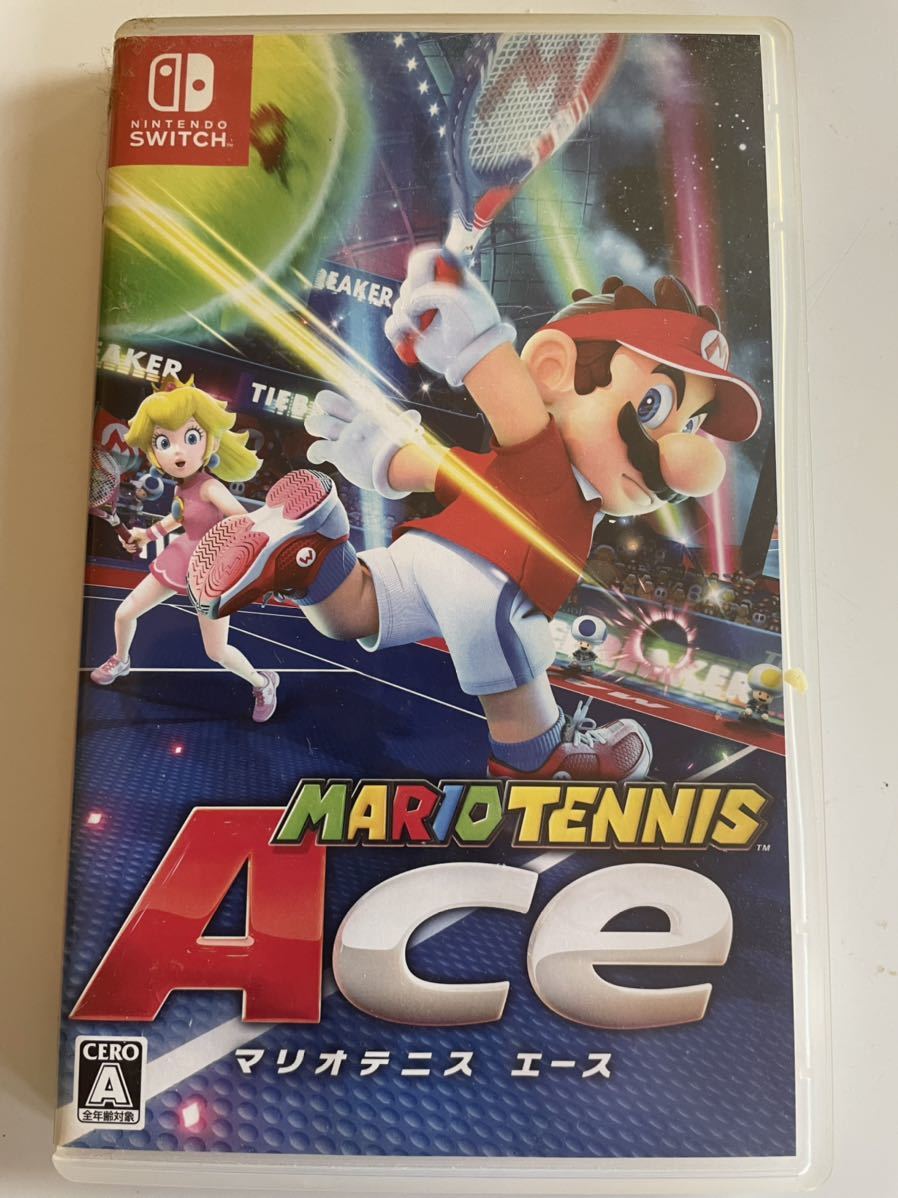ニンテンドースイッチ ソフト　マリオテニスエース Nintendo Switch 中古 マリオテニス エース Switch CERO Switch用ソフト ２点セット