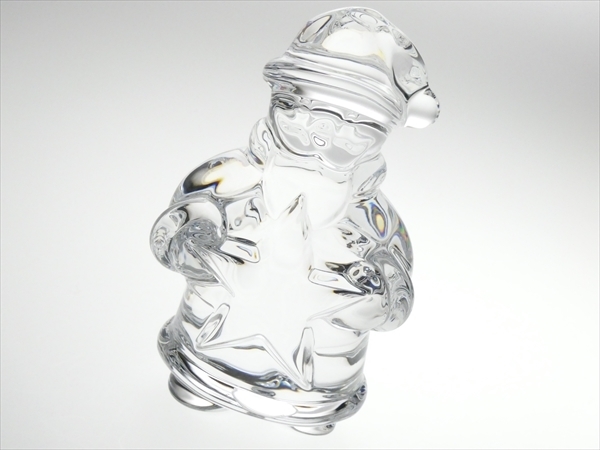 Baccarat オブジェ サンタクロース スケート｜トレファクONLINE