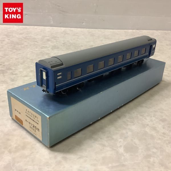 1円～ 欠品 カツミ HOゲージ 特急用固定編成客車 オハネフ25形 鉄道