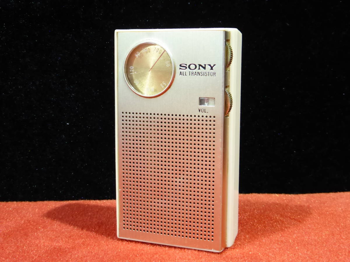 オーディオ機器 昭和レトロ SONY RADIO TR-62 ソニー トランジスタ6