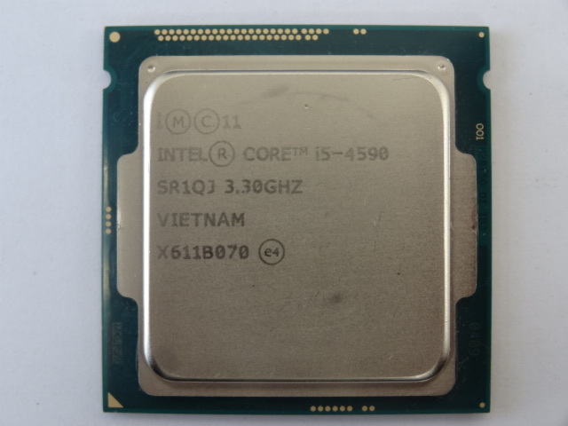 ☆Intel / CPU Core i5-4590 3.30GHz 起動確認済！☆④ ☆Intel ⁄ CPU