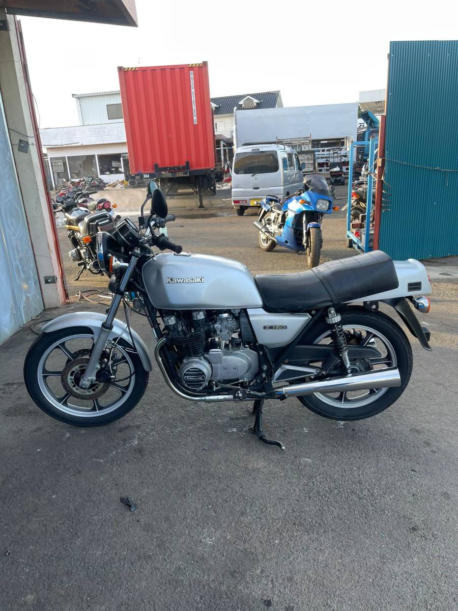 カワサキ Z750FX3型(KZ750E-02361-) 実動車 動画あり 旧車絶版車 逆 