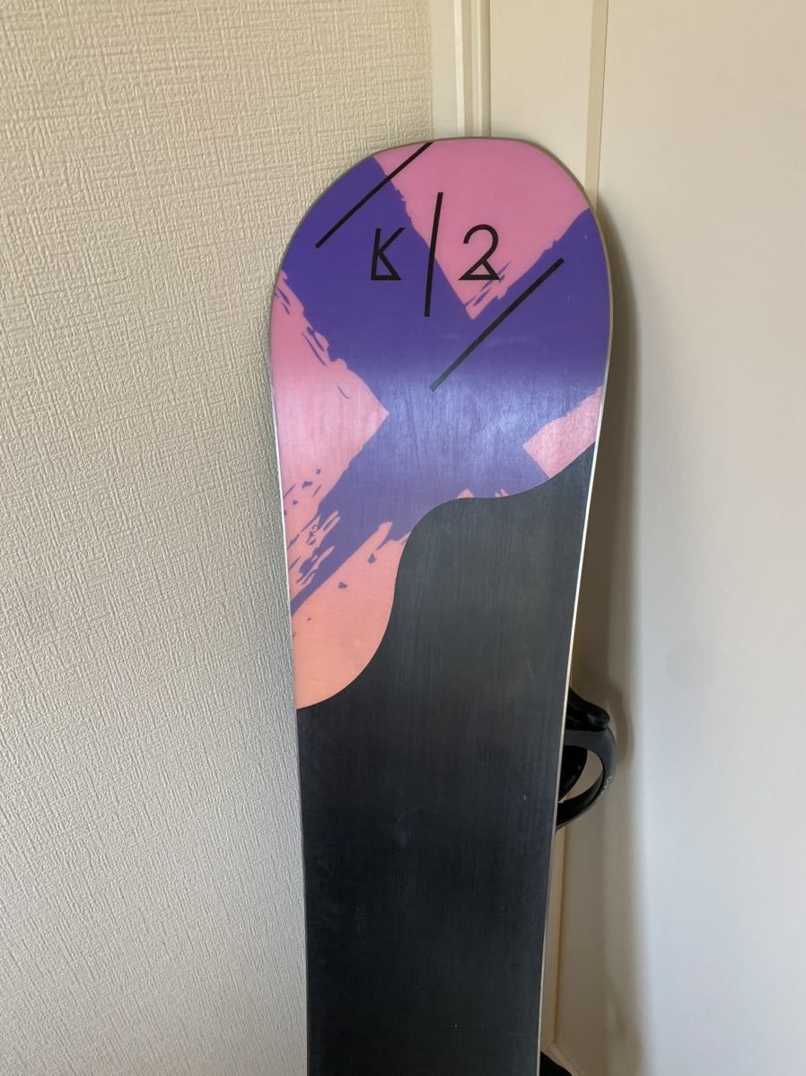 美品 K2 Bright Lite 138cm k2 ビンディング付き 2点セット 人気モデル  