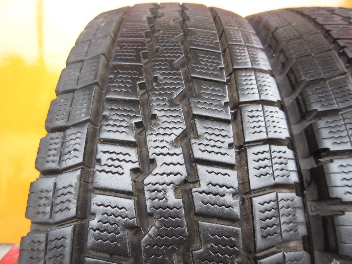 中古スタッドレスタイヤ 185/75R15 LT DUNLOP WINTER MAXX LT03 2019年 