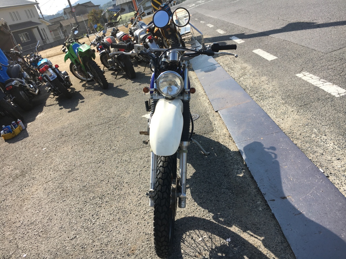 カワサキ スーパーシェルパ KL250G KAWASAKI 実働 書類付き レストア カワサキ スーパーシェルパ KL250G KAWASAKI 実働 書類付き レストア