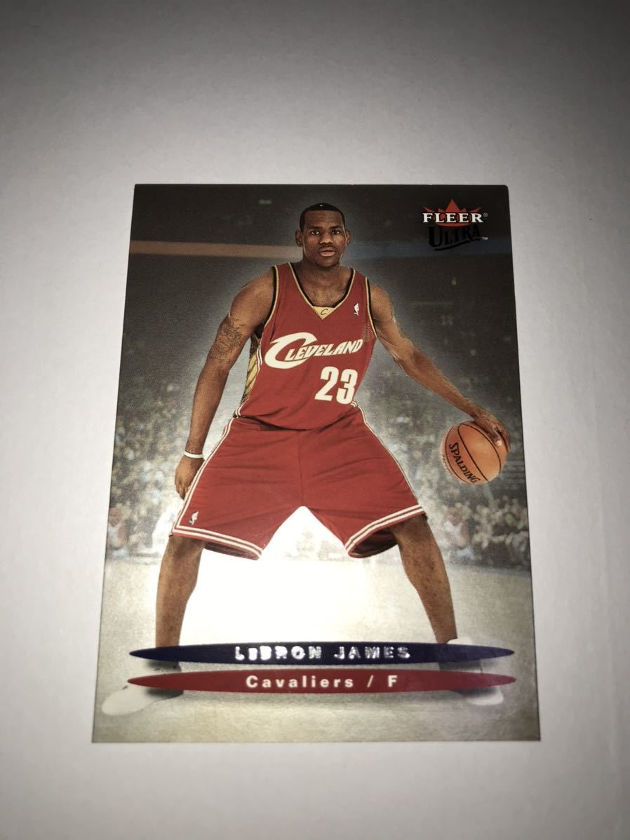 レブロン ルーキー 2004年 FLEER ULTRA 検索用 lebron jordan curry