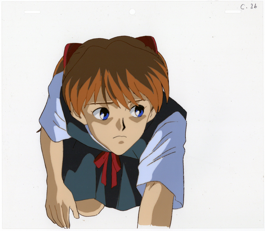 新世紀エヴァンゲリオン　セル画　惣流・アスカ・ラングレー