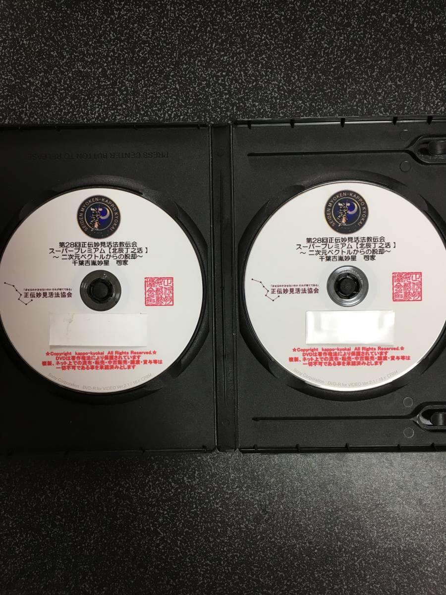 整体DVD 正伝妙見活法 第28回 北辰丁之活