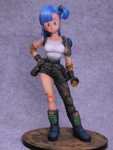 リペイント!! ドラゴンボール ブルマ フィギュア SCultures BIG 造形 