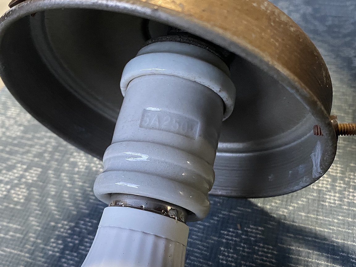 雪洞 ぼんぼり照明一式 銅金具 乳白電笠▽レトロモダン洋館照明