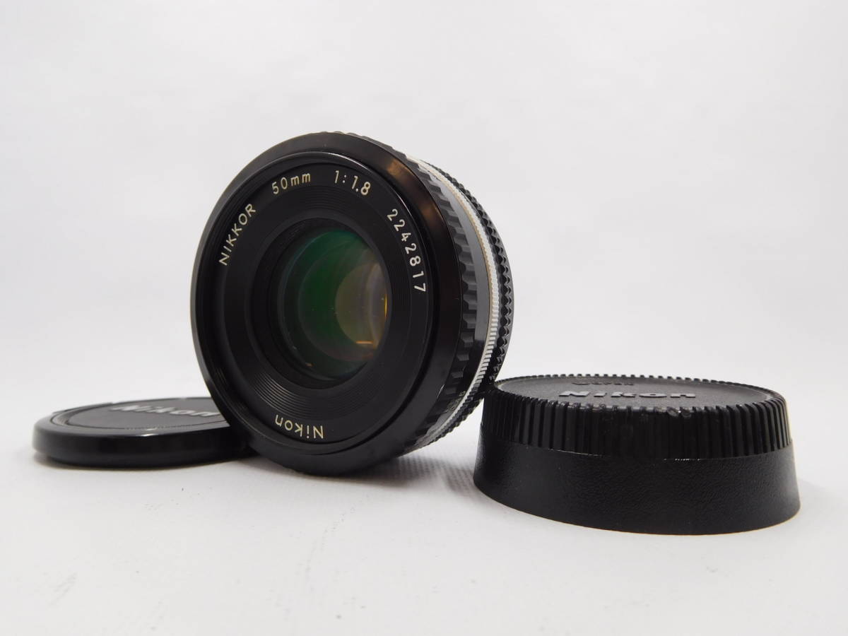 試写あり・美品！大人気パンケーキ！【優良品】Nikon Ai-S NIKKOR 50mm