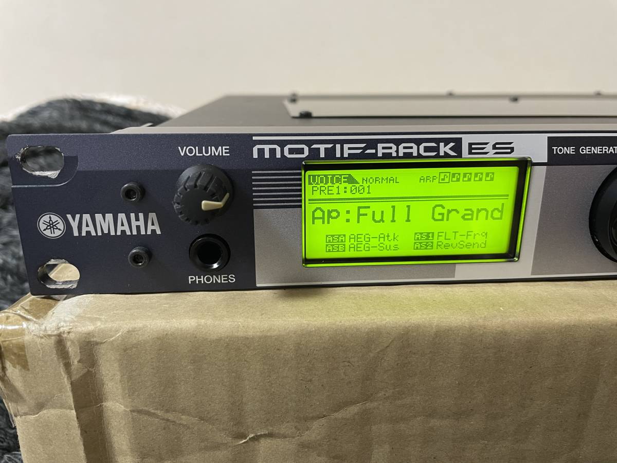  YAMAHA MOTIF RACK-ES 品(音源モジュール)｜売買されたオークション情報、yahooの商品情報をアーカイブ公開 - オークファン 音源モジュール