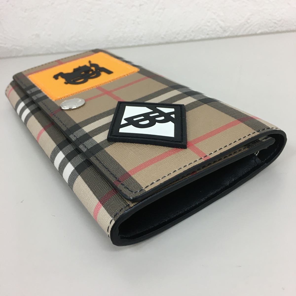 未使用品 バーバリー Burberry 長財布 ノバチェック メンズ レディース 