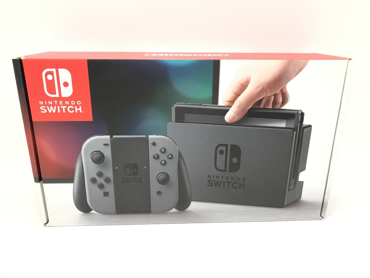 備考多数 Nintendo Switch ニンテンドースイッチ グレー/グレー HAC