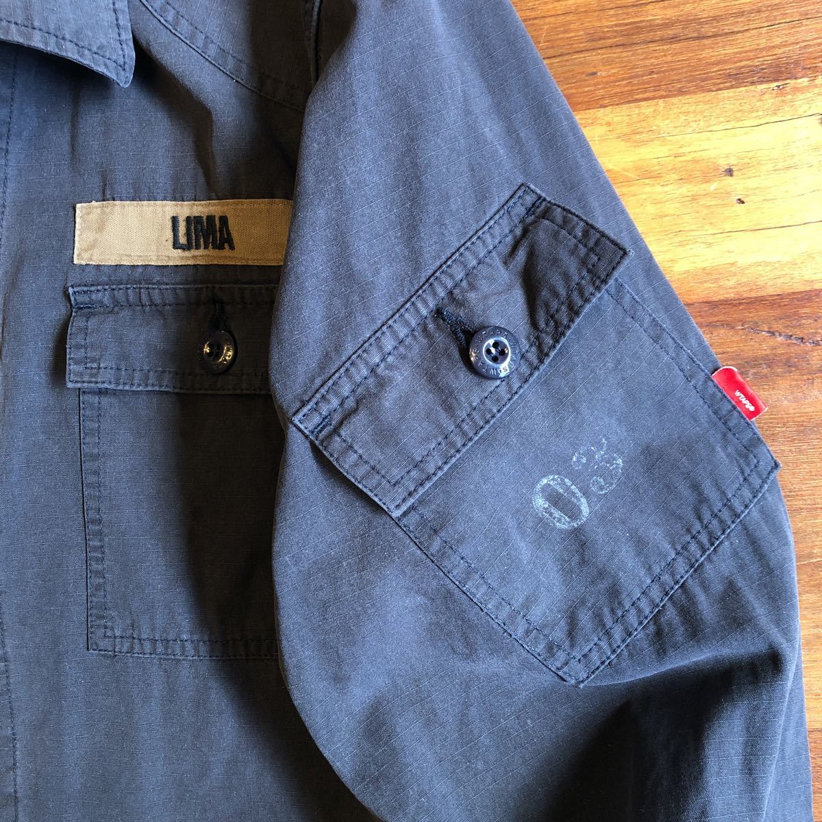 wtaps buds ls サイズ③(L) ダブルタップス SHIRT ミリタリーシャツ 