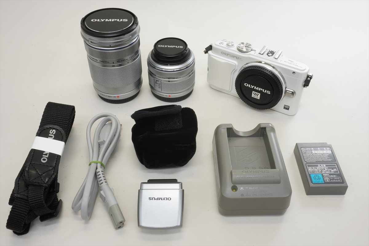 OLYMPUS PEN Lite E-PL6 ダブルズームキット 中古価格比較 - 価格.com