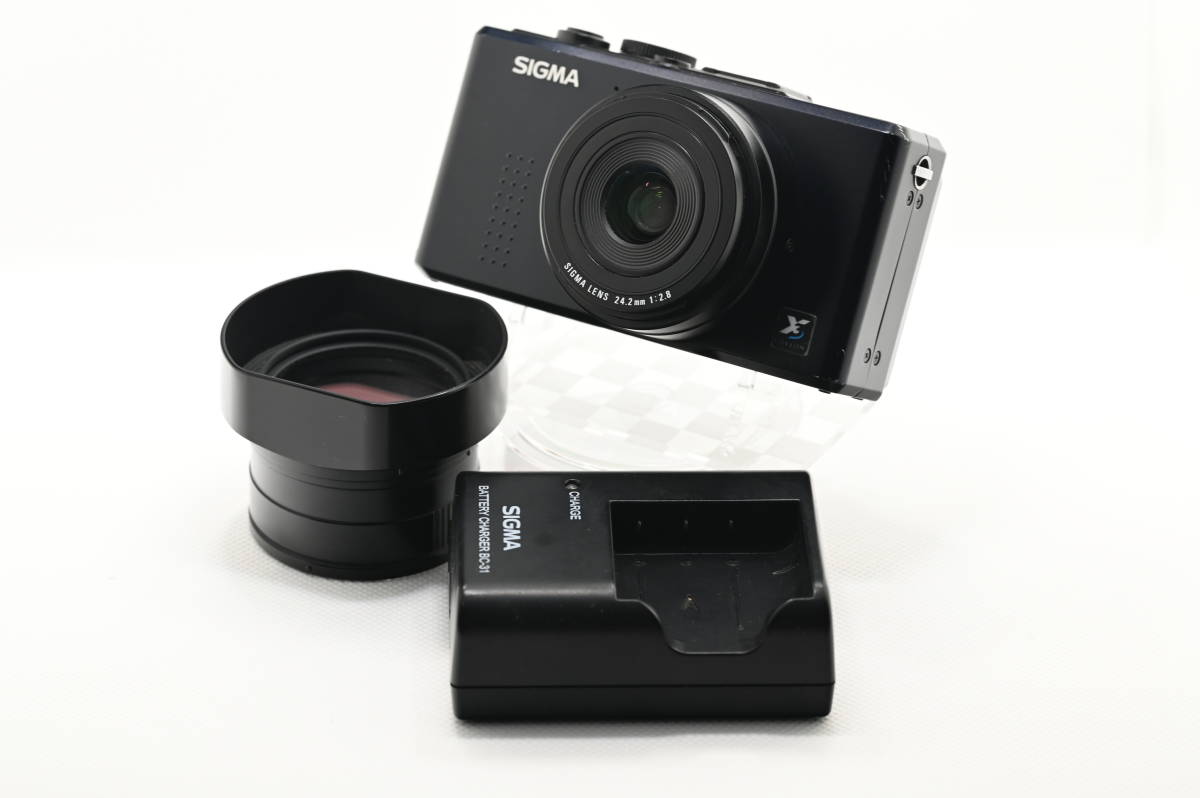 SIGMA dp2 通電撮影確認 フィルター、バッテリー、充電器セット シグマ
