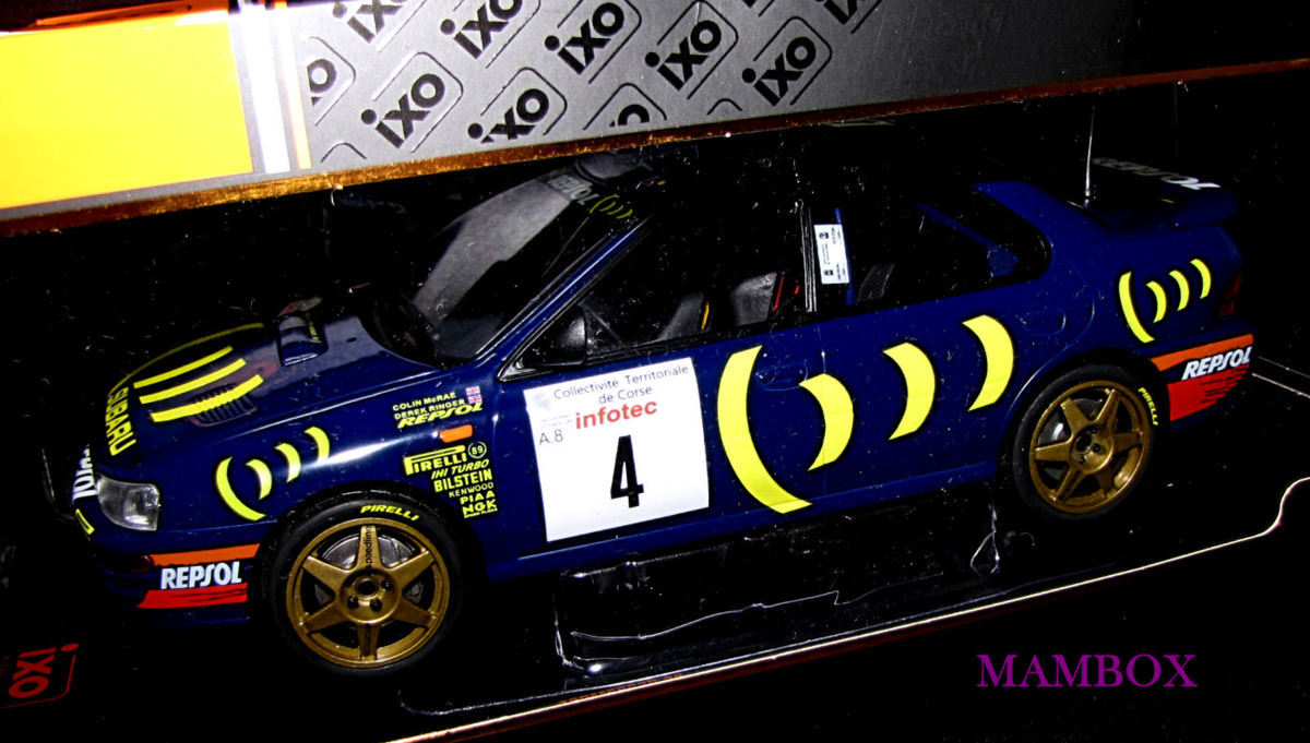 フリマ】IX☆1/18 18RMC063B20 スバル インプレッサ 555 #4 2nd Rally