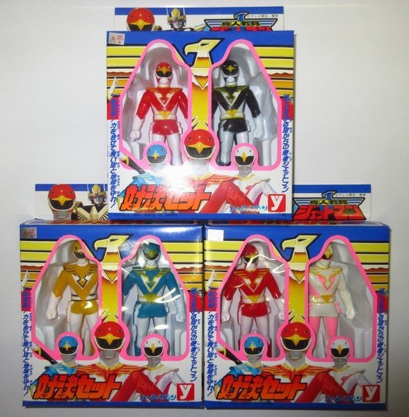 当時品・未開封 鳥人戦隊ジェットマン 対決セット 3箱セット(戦隊