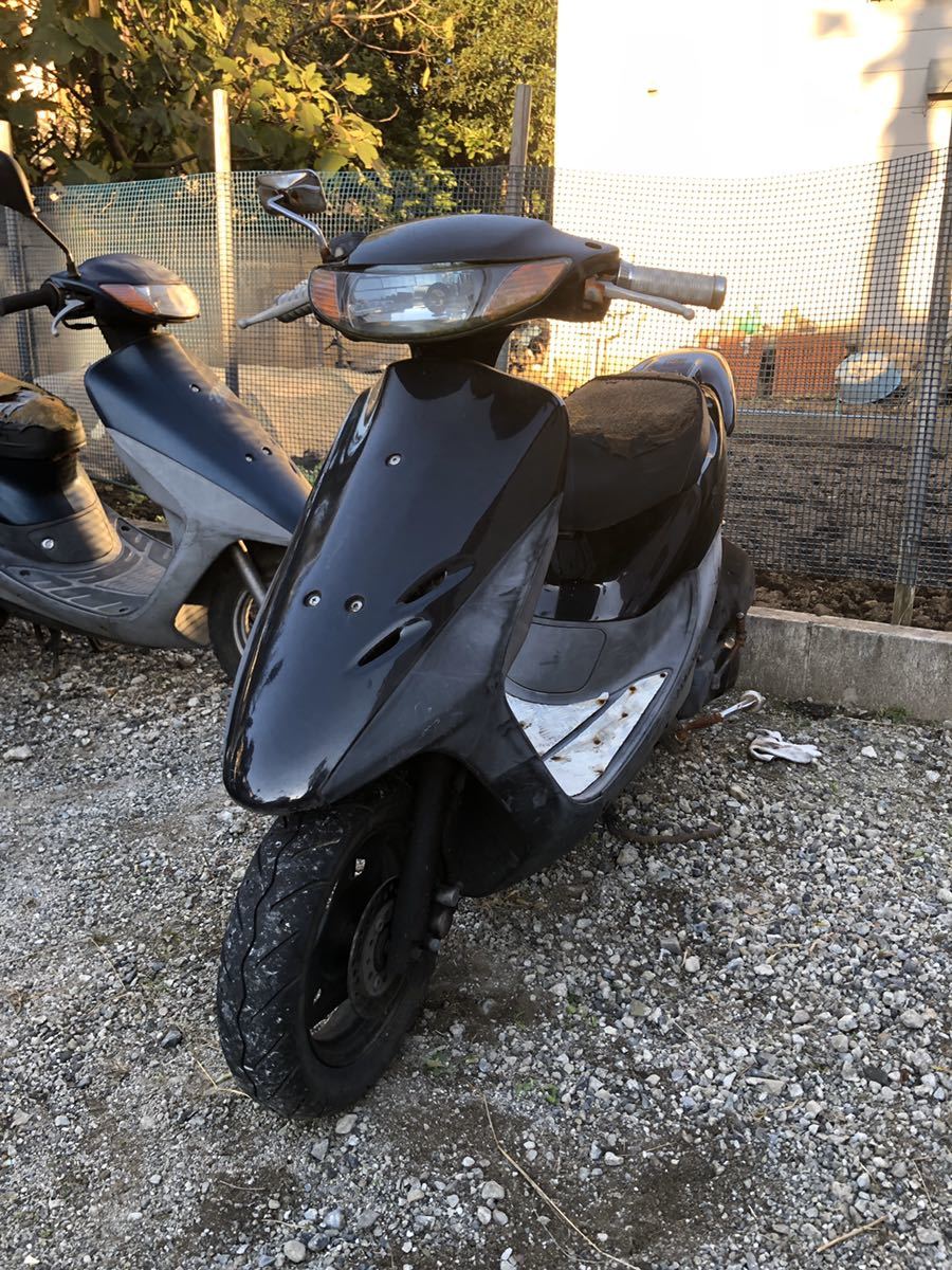 現状車　完全部品取り　輸出に　レストア　ホンダ　ディオ　AF35 ディオZX エンジン本物　鍵なし　東京都　