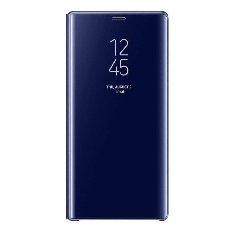 ギャラクシー Note9 クリアビュースタンディングカバー ブルー 送料無料 新品 未開封 Galaxy ノートナイン スマホケース カバー Galaxy Note9 : Stand Cover Review
