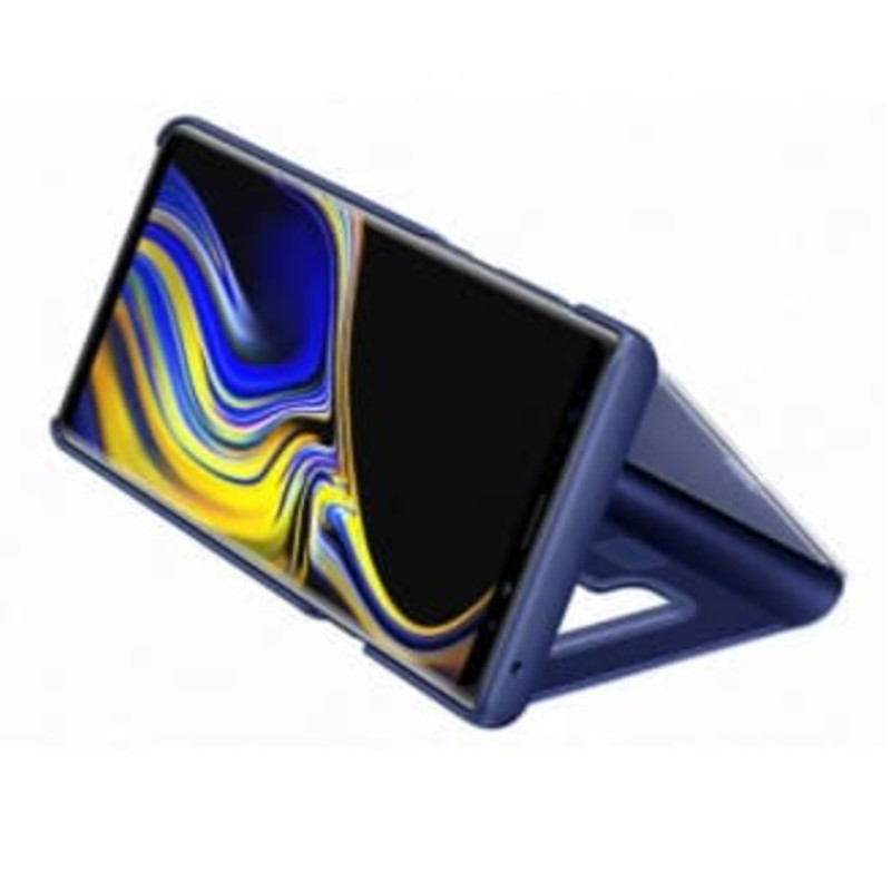 ギャラクシー Note9 クリアビュースタンディングカバー ブルー 送料無料 新品 未開封 Galaxy ノートナイン スマホケース カバー Galaxy Note9 : Stand Cover Review