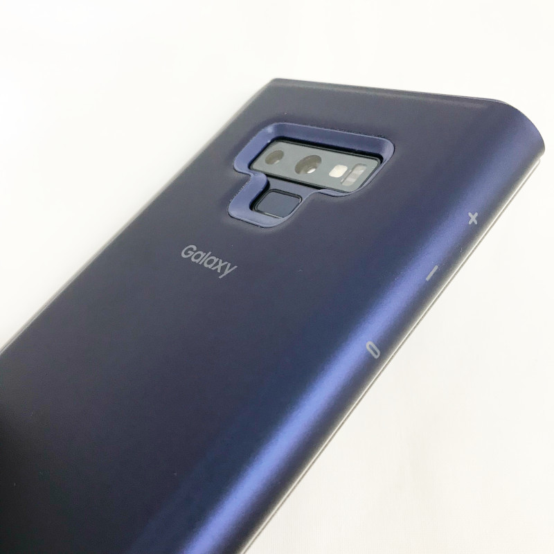ギャラクシー Note9 クリアビュースタンディングカバー ブルー 送料無料 新品 未開封 Galaxy ノートナイン スマホケース カバー Galaxy Note9 : Stand Cover Review