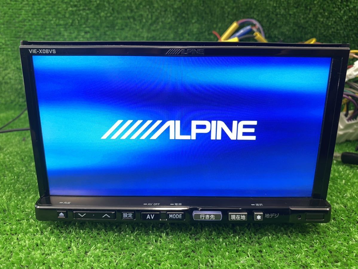 100%新品，低価】 ALPINE アルパイン7型HDDナビ VIE-X08VS 全国地図