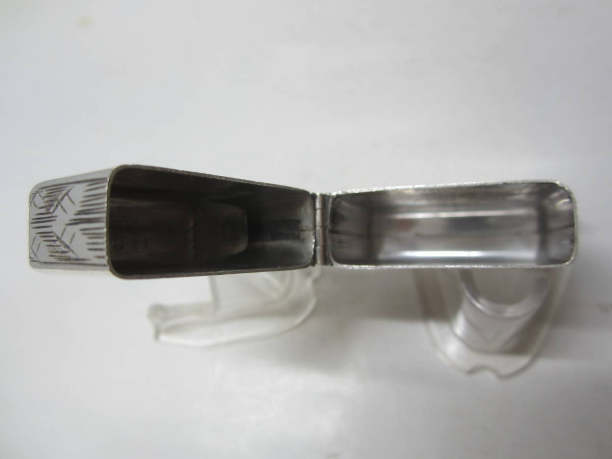 Lighter Silver Zippo Made Insert, Chrome ☆Vin-Zippo☆ 銀製