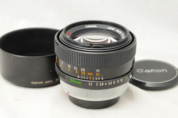 ☆極上美品☆キャノン Canon FD 55mm F1.2 S.S.C. SSC 人気単焦点