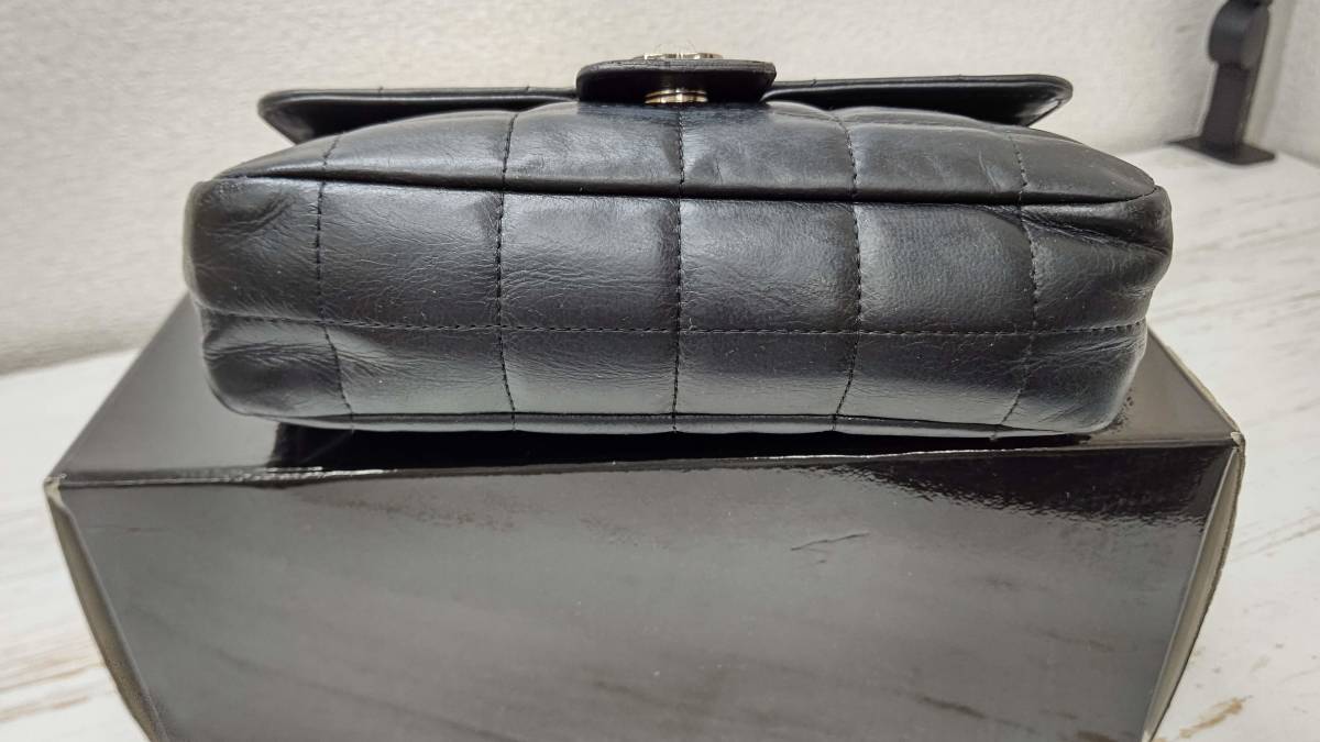 CHANEL/シャネル チョコバー ミニマトラッセ チェーンショルダー ココ 