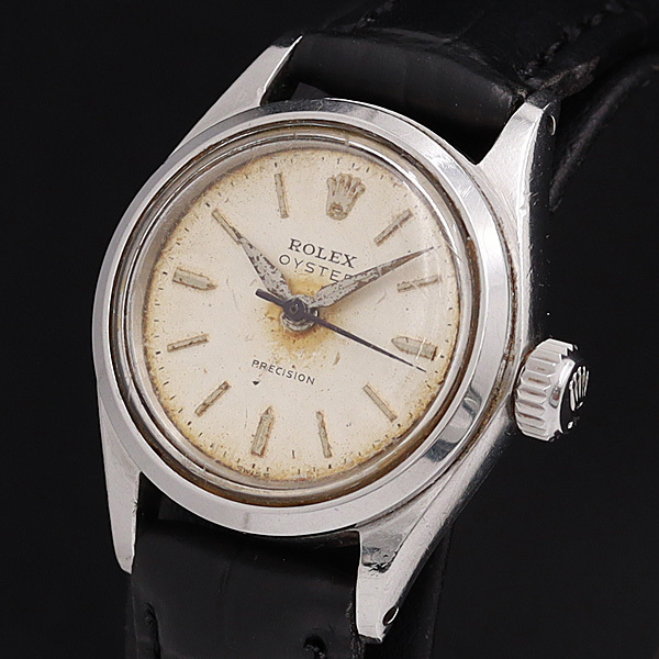 中古】ROLEX ロレックス プレシジョン・レディース K9 9金ゴールド