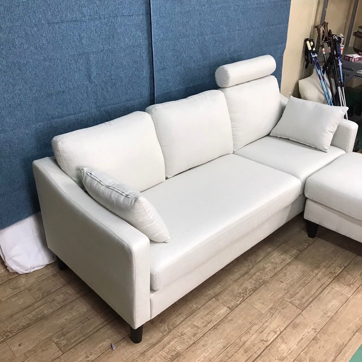 未使用展示品 カウチソファ ホワイトインテリア ◇ご案内◇ 【公式通販】